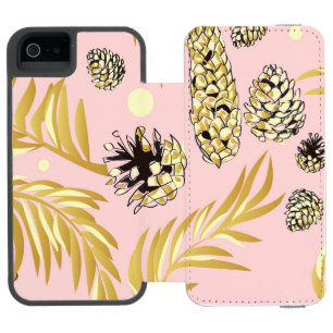 Coque-portefeuille iPhone 5 Incipio Watson™ Motif de Noël, Neige de Pin 4