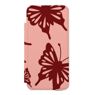 Coque-portefeuille iPhone 5 Incipio Watson™ motif de papillon