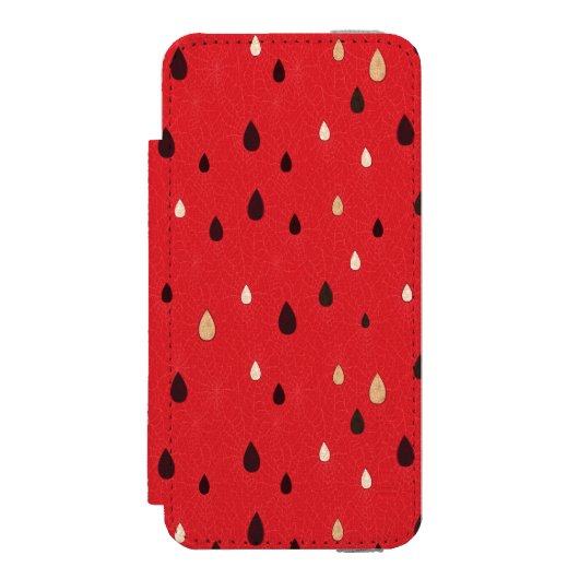 Coque Portefeuille Incipio Pour iPhone Motif de pastèque (Folio Devant)