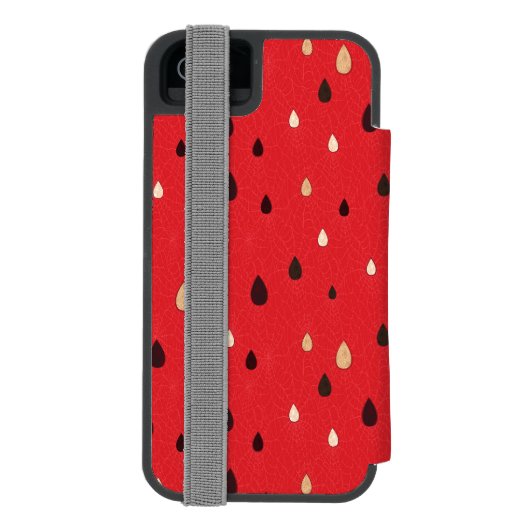 Coque Portefeuille Incipio Pour iPhone Motif de pastèque (Folio Dos)