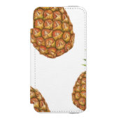 Coque Portefeuille Incipio Pour iPhone Motif de pomme de pin aquarelle 1 (Folio Devant)
