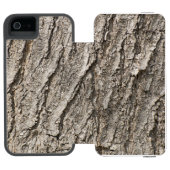 Coque Portefeuille Incipio Pour iPhone Motif d'écorce (Folio Ouvert)