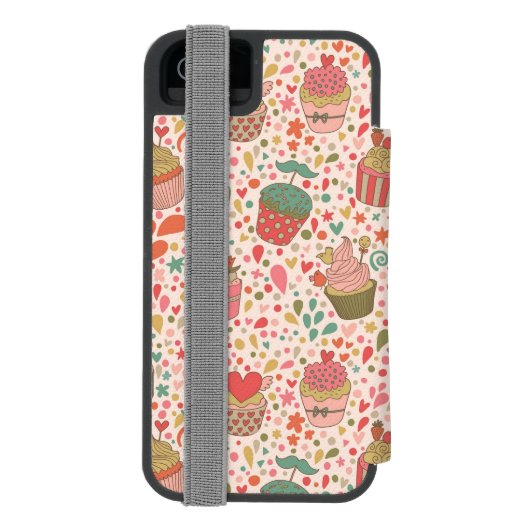 Coque Portefeuille Incipio Pour iPhone Motif doux (Folio Dos)