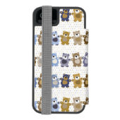 Coque Portefeuille Incipio Pour iPhone motif d'un ours de nounours de jouet (Folio Dos)