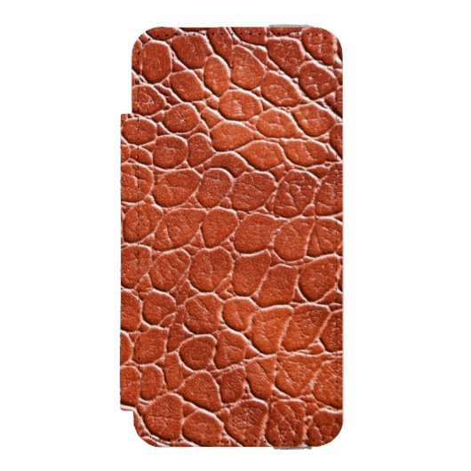 Coque Portefeuille Incipio Pour iPhone Motif en cuir (Folio Devant)