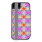 Coque Portefeuille Incipio Pour iPhone Motif ethnique avec des motifs marocains (Folio Dos)
