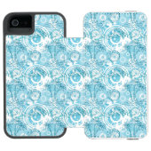 Coque Portefeuille Incipio Pour iPhone motif exotique d'océan (Folio Ouvert)