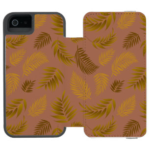 Coque-portefeuille iPhone 5 Incipio Watson™ Motif Feuille tropical 15