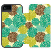 Coque Portefeuille Incipio Pour iPhone Motif floral (Folio Ouvert)