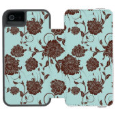 Coque Portefeuille Incipio Pour iPhone Motif floral 13 (Folio Ouvert)