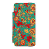 Coque Portefeuille Incipio Pour iPhone Motif floral 2 (Folio Devant)