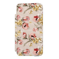Motif floral 3 d'élégance abstraite