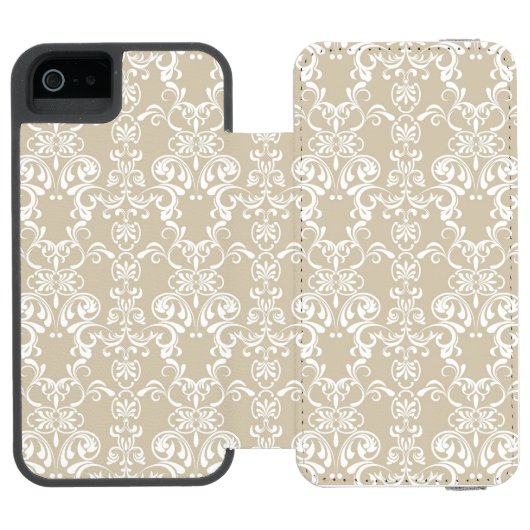 Coque Portefeuille Incipio Pour iPhone Motif floral 4 (Folio Ouvert)