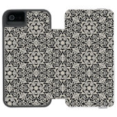 Coque Portefeuille Incipio Pour iPhone Motif floral arabe (Folio Ouvert)