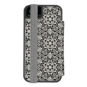 Coque Portefeuille Incipio Pour iPhone Motif floral arabe (Folio Dos)