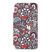 Motif floral de griffonnage de Paisley