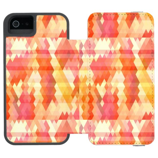 Coque Portefeuille Incipio Pour iPhone Motif géométrique 1 (Folio Ouvert)