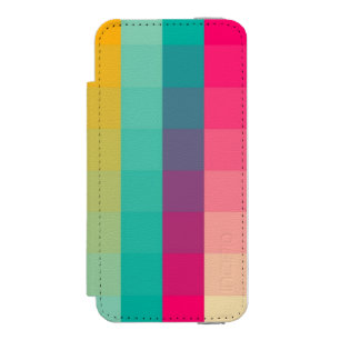 Coque-portefeuille iPhone 5 Incipio Watson™ Motif géométrique abstrait