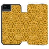 Coque Portefeuille Incipio Pour iPhone Motif géométrique moderne ethnique (Folio Ouvert)