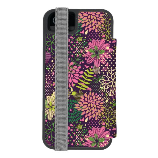 Coque Portefeuille Incipio Pour iPhone Motif lumineux (Folio Dos)