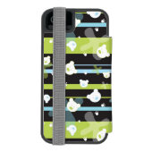 Coque Portefeuille Incipio Pour iPhone Motif mignon avec peu d'ours (Folio Dos)