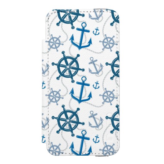 Coque Portefeuille Incipio Pour iPhone Motif nautique (Folio Devant)