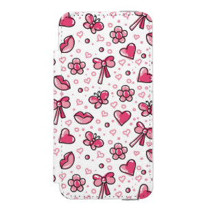 Coque-portefeuille iPhone 5 Incipio Watson™ motif romantique