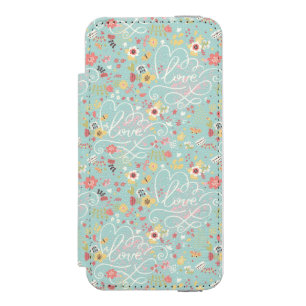 Coque-portefeuille iPhone 5 Incipio Watson™ Motif romantique lumineux moderne