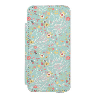 Coque-portefeuille iPhone 5 Incipio Watson™ Motif romantique lumineux moderne