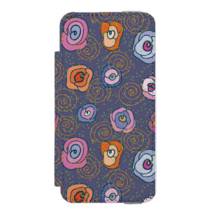 Coque-portefeuille iPhone 5 Incipio Watson™ Motif rose de champ de résumé