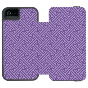 Coque-portefeuille iPhone 5 Incipio Watson™ Motif Sayagata, Japonais, Violet et Rose