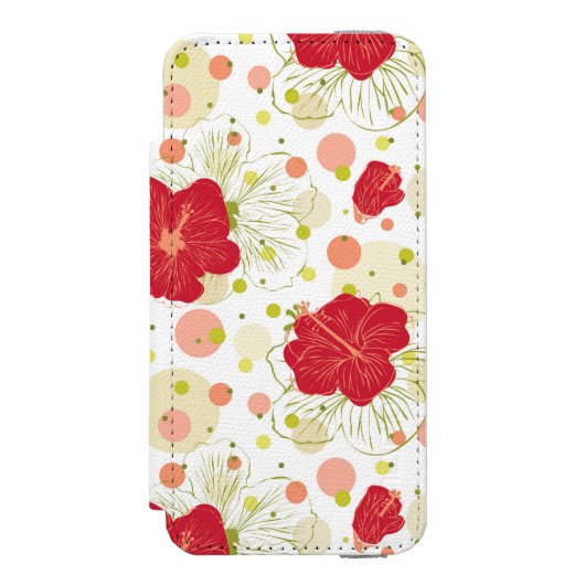 Coque Portefeuille Incipio Pour iPhone Motif tiré par la main de ketmie (Folio Devant)