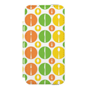 Coque-portefeuille iPhone 5 Incipio Watson™ Motif vintage de couverts