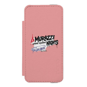 Coque-portefeuille iPhone 5 Incipio Watson™ Murazzi Sound System Nights - Graffiti Urbain