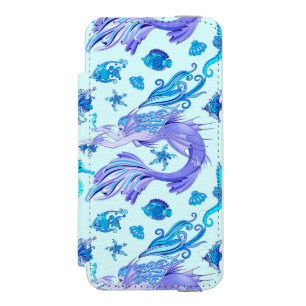 Coque-portefeuille iPhone 5 Incipio Watson™ Mystic Fairy Purple Créature Carreaux en céramique
