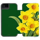 Coque Portefeuille Incipio Pour iPhone Narcisse (N Tazetta) (Folio Ouvert)