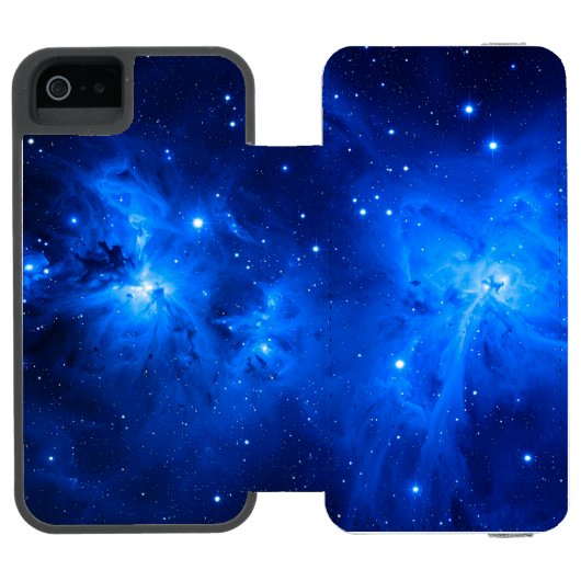 Coque Portefeuille Incipio Pour iPhone Nebula bleue (Folio Ouvert)