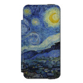 Coque Portefeuille Incipio Pour iPhone Nuit étoilée par Vincent van Gogh (Folio Devant)