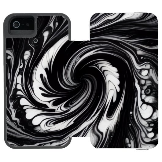 Coque Portefeuille Incipio Pour iPhone Orbiting Vortex  (Folio Ouvert)
