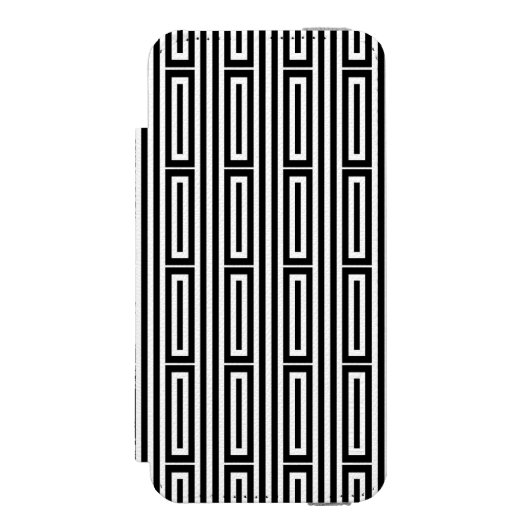 Coque Portefeuille Incipio Pour iPhone Origine ethnique abstraite (Folio Devant)