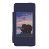 Coque Portefeuille Incipio Pour iPhone Ours et CUB - cari, Alaska (Folio Devant)