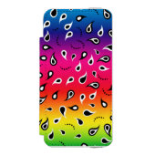 Coque Portefeuille Incipio Pour iPhone Paisley Rainbow (Folio Devant)