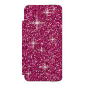 Coque Portefeuille Incipio Pour iPhone parties scintillant irisée rose (Folio Devant)