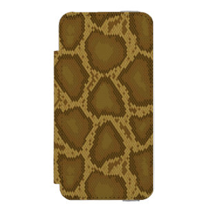 Coque-portefeuille iPhone 5 Incipio Watson™ Peau de serpent, motif de reptile