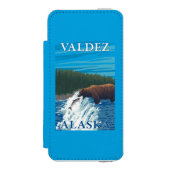 Coque Portefeuille Incipio Pour iPhone Pêche d'ours en rivière - Valdez, Alaska (Folio Devant)