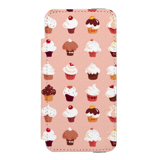 Coque Portefeuille Incipio Pour iPhone Petits gâteaux (Folio Devant)