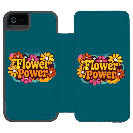 Coque Portefeuille Incipio Pour iPhone Phone Cases | Tech Accessories | 70s | Retro | Flo (Folio Ouvert)