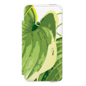 Coque Portefeuille Incipio Pour iPhone Plante de ficus 2 (Folio Devant)