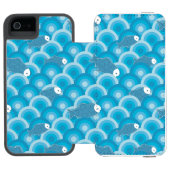Coque Portefeuille Incipio Pour iPhone Poissons (Folio Ouvert)