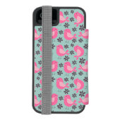 Coque Portefeuille Incipio Pour iPhone Polka Dot Birds and Flowers (Folio Dos)